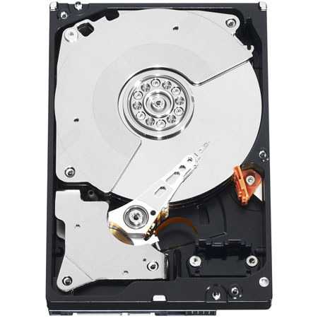 WD 4TB 6GB/s SATA 3.5" Hard Drive, Black