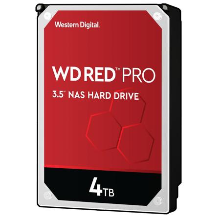 WD Red Pro 4TB 7200 rpm SATA III 3.5" Internal NAS HDD, 256MB Cache