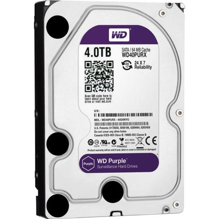 WD Purple Surveillance 4TB SATA 3.5" Internal Hard Drive