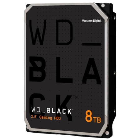 WD_BLACK 3.5" SATA III Internal Gaming Hard Drive 8TB 128MB Cache