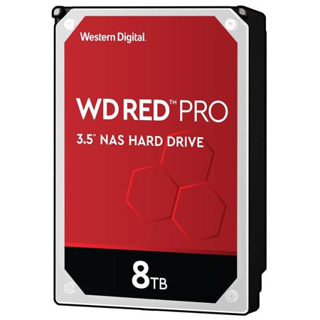 WD Red Pro 8TB 7200 rpm SATA III 3.5" Internal NAS HDD, 256MB Cache