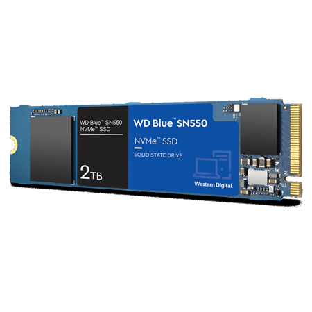 内蔵型SSD WD Blue SN550 2TB NVMe SSD2000GB WD Blue SN550 2TB NVMe PCIe 3.0 x4 M.2 Internal SSD WDBA3V0020BNC-WRSN