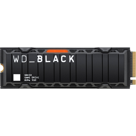 WD BLACK SN850 1TB NVMe PCIe 4.0 M.2 Internal Gaming SSD with Heatsink