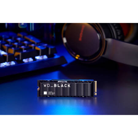 WD _BLACK SN850X 4TB NVMe PCIe 4.0 x4 M.2 Internal Gaming SSD with