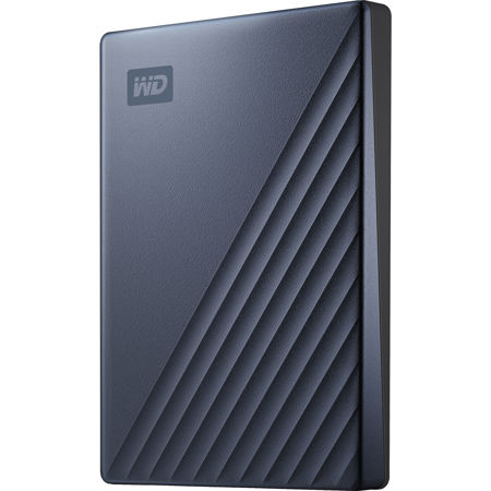 WD My Passport Ultra 6TB USB-C 3.2 Gen 1 External Hard Drive, Blue