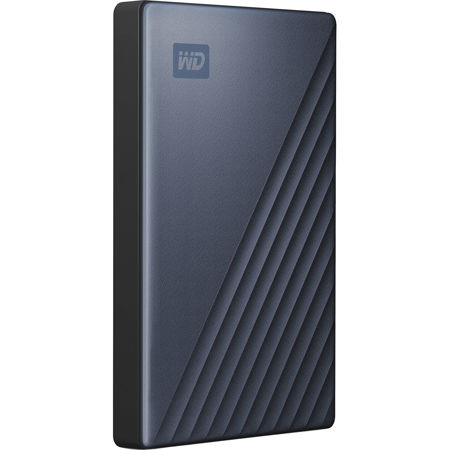 WD My Passport Ultra 6TB USB-C 3.2 Gen 1 External Hard Drive, Blue