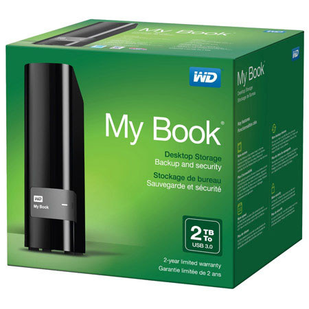 WD My Book Desktop 2TB External Hard Drive
