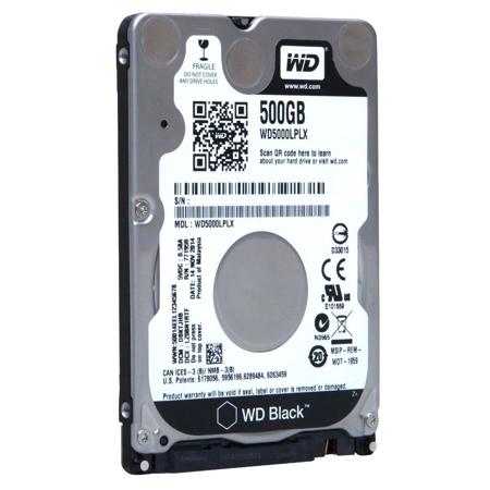 WD Black 500GB Performance Mobile Internal Hard Drive, 32MB Cache