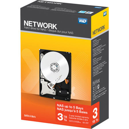 WD 3TB Network NAS 3.5" Internal Hard Drive