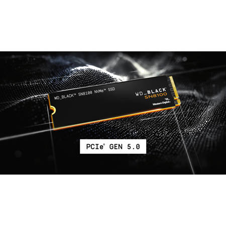 WD_BLACK SN8100 NVMe PCIe Gen 5.0 x4 M.2 Internal Gaming SSD