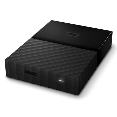 WD My Passport 4TB Portable External USB 3.0 Hard Drive for Mac, Black