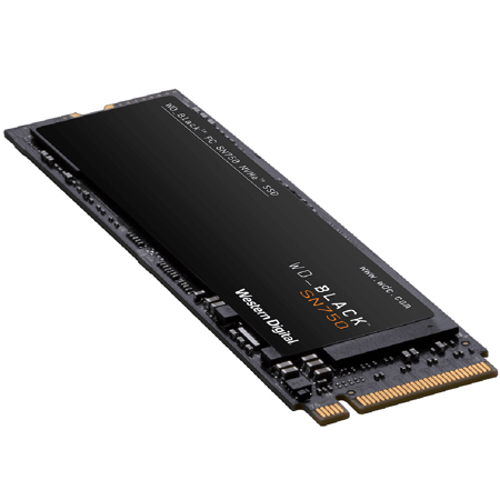 WD BLACK SN750 500GB NVMe M.2 Internal Gaming SSD without Heatsink