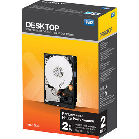 WD Desktop Performance 2TB 3.5" Internal Hard Drive
