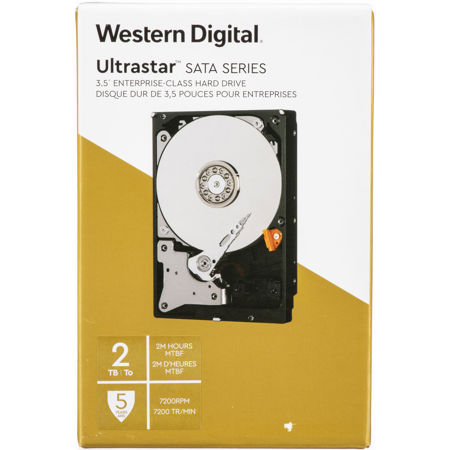 Ultrastar 2TB SATA III 3.5" Internal Data Center Hard Drive, 7200 RPM