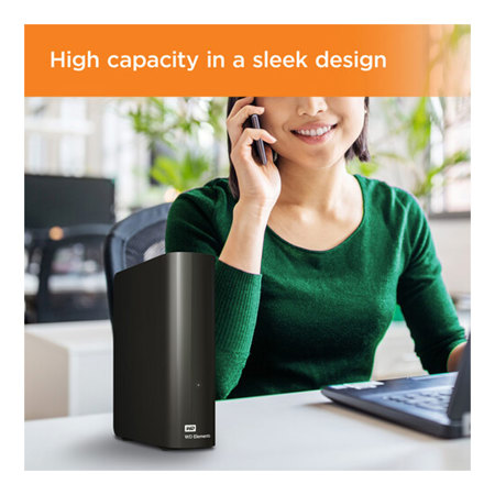 WD Elements 18TB USB 3.0 Desktop External Hard Drive WDBWLG0180HBK