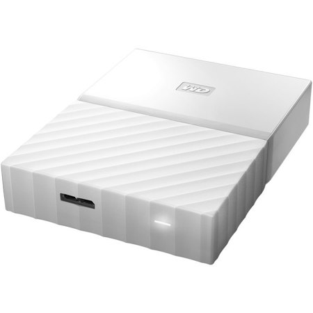 WD My Passport 3TB External Desktop Hard Drive, White
