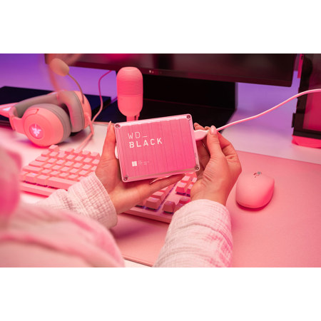 ポータブルHDD 6TB WD_BLACK P10 ピンク USB3.2 WD_BLACK 6TB Pink P10