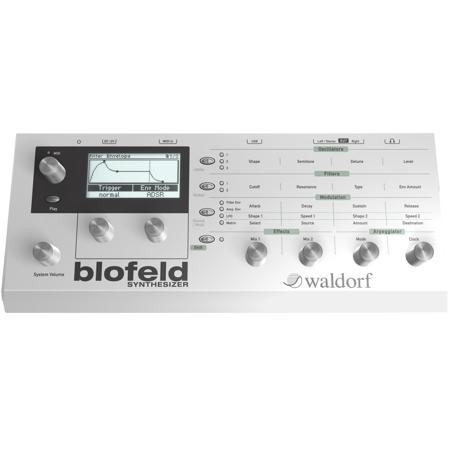 Waldorf Blofeld Desktop Synthesizer, White