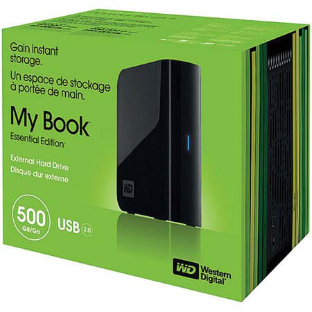 WD My Book Essential Edt 2.0,500GB Ext HDD