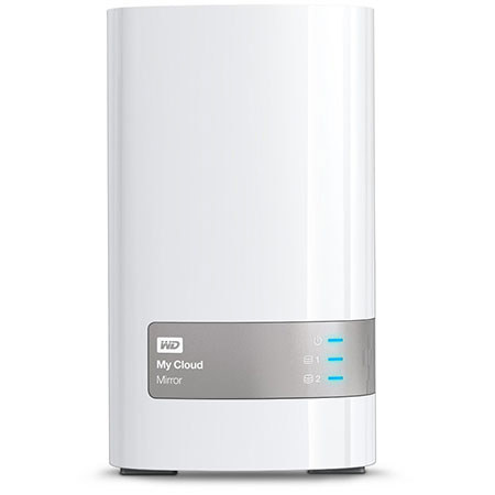 WD My Cloud Mirror 8TB External Hard Drive