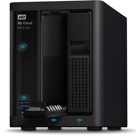 WD My Cloud Pro Series PR2100 Diskless NAS Media Server with Transcoding