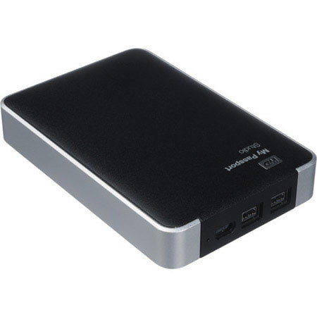 WD My Passport Studio 1TB External Hard Drive, USB 2.0, Bus Powered