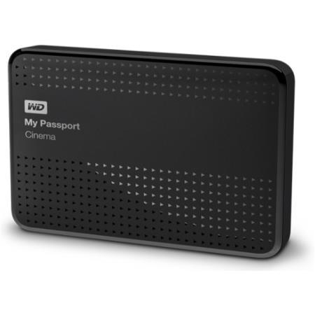 WD My Passport Cinema 1TB 4K UHD Movie Storage USB 3.0 Hard Drive