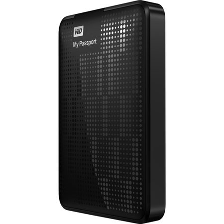 WD 500GB My Passport Portable Hard Drive, Black