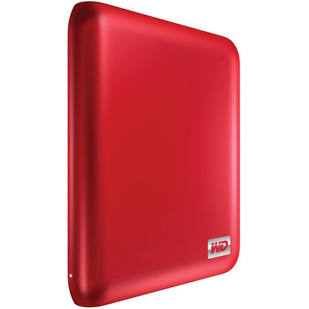 WD My Passport Essential SE 1TB HDD, Red