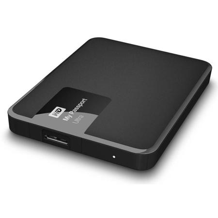 WD My Passport Ultra 3TB Hard Drive, Classic Black (2015)