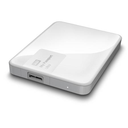 WD My Passport Ultra 3TB Hard Drive, Brilliant White (2015)