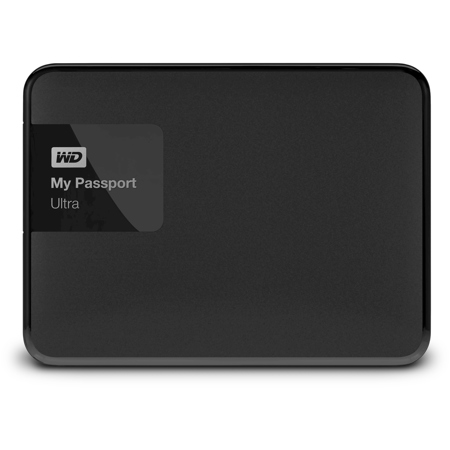 WD My Passport Ultra 4TB Secure External Hard Drive, Black