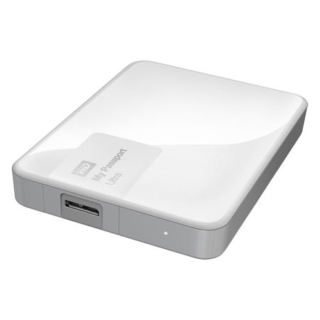 WD My Passport Ultra 4TB Secure External Hard Drive, White