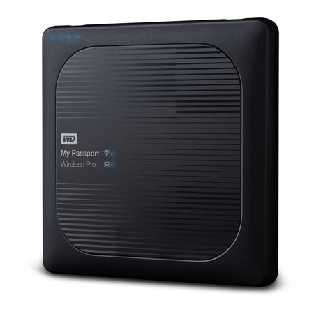 WD My Passport Wireless Pro 1TB USB 3.0 Hard Drive with Integrated Battery