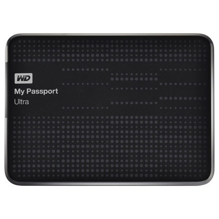WD My Passport Ultra 2TB Hard Drive + Lexar Pro 600x Class 10 64GB SD Card