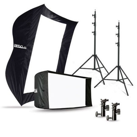 Westcott 50" Mega JS Apollo & 16x30" Apollo Strip Speedlite Kit