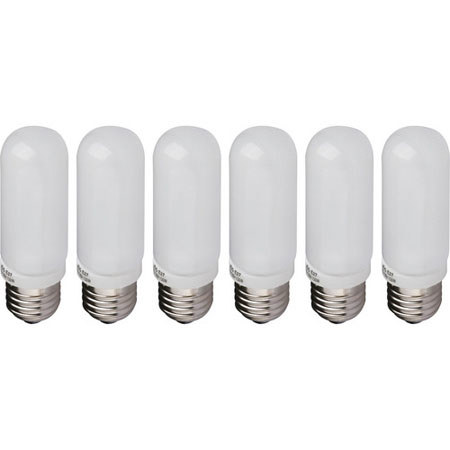 Westcott 150 Watt Tungsten Halogen Lamps, 220V, 6 Pack