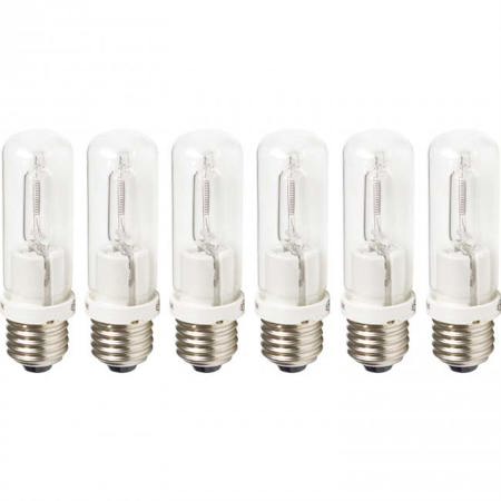 Westcott 150 Watt Tungsten Halogen Lamps, 110V, 6 Pack