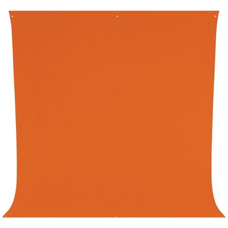 Westcott 9x10' Wrinkle-Resistant Backdrop, Tiger Orange
