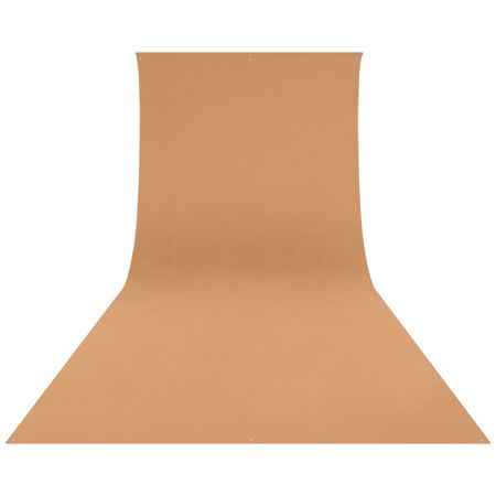 Westcott 9x20' Wrinkle-Resistant Backdrop, Brown Sugar