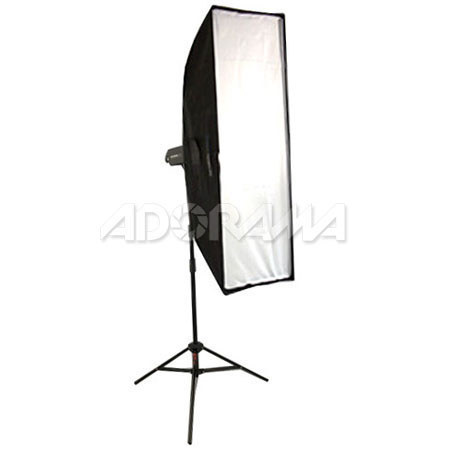Westcott Photo Basics 17x50in Strip Softbox, Silver