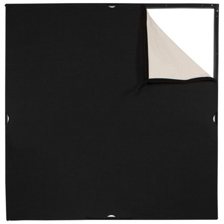 Westcott Scrim Jim Cine 4x4' Unbleached Muslin/Black Fabric