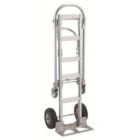 Wesco Spartan Economy Aluminum 2-in-1 Sr. Truck, Pneumatic Wheels, 22x61.5x19"