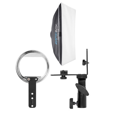 Westcott Rapid Box Switch 1x2 Strip with Free Speedlite Switch Insert, 10x24" Actual