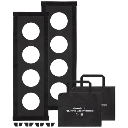 Westcott Pro Light Mods for 1x3' Softboxes, 2-Pack