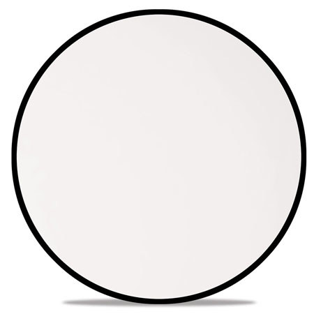 Westcott 20" 2 in 1 White Collapsible Diffuser