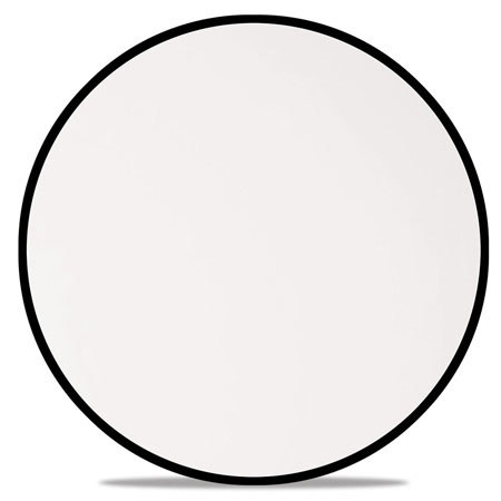Westcott 50" 2 in 1 White Collapsible Diffuser