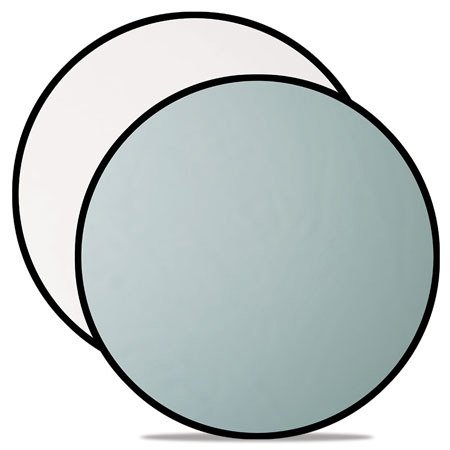 Westcott 50" 2-in-1 Silver/White Reflector