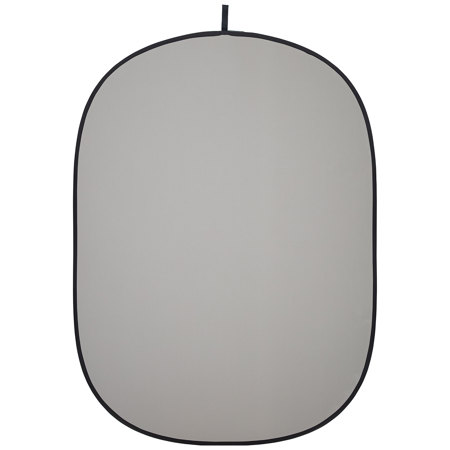 Westcott 5x6.5' Collapsible 2-In-1 Backdrop, Gray & Green