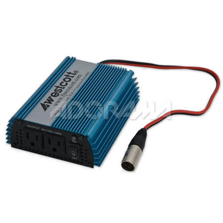 Westcott 400W Inverter with XLR 4-Pin Power Connector